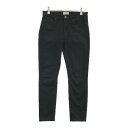 ACNE studios アクネストゥディオズ デニムパンツ SKIN 5 BLACK ブラック系 27 【中古】レディース