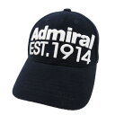 ADMIRAL アドミラル キャップ ネイビー系 58cm 【中古】ゴルフウェア その1