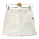 PEARLY GATES パーリーゲイツ スカート ホワイト系 0 【中古】ゴルフウェア レディース(4)