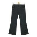 GUCCI グッチ 205528 パンツ ブラック系 36 【中古】レディース