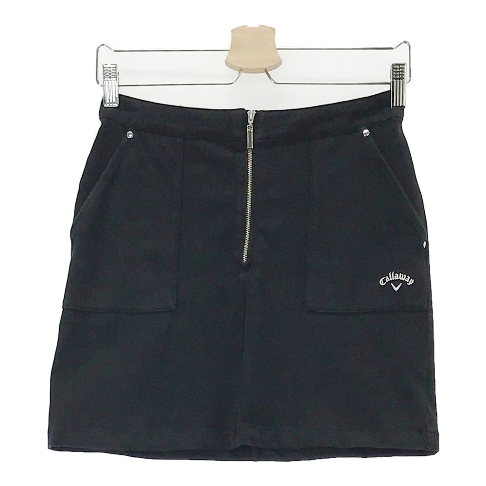 CALLAWAY キャロウェイ 2021年モデル スカート ブラック系 S 【中古】ゴルフウェア レディース