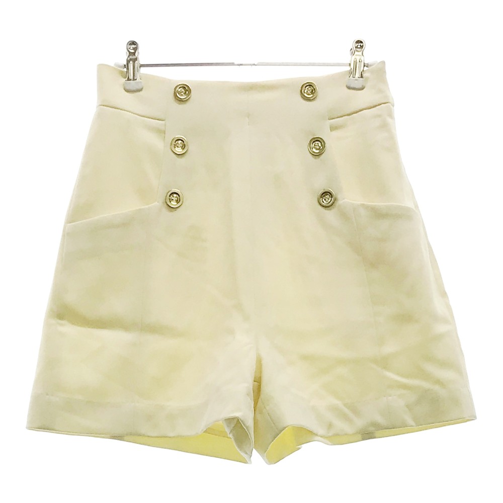 NOEL REUSSIR ノエルレシール 112313101 Mode High Waist ショートパンツ ホワイト系 1 【中古】ゴルフウェア レディース