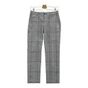 MASTER BUNNY EDITION マスターバニーエディション パンツ グレンチェック ネイビー系 0 【中古】ゴルフウェア レディース