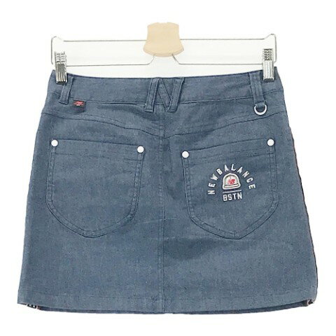 NEW BALANCE GOLF ニューバランスゴルフ ストレッチスカート ネイビー系 0 【中古】ゴルフウェア レディース