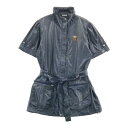 KAPPA GOLF(AW) カッパゴルフ 半袖 ジップワンピース ネイビー系 M 【中古】ゴルフウェア レディース
