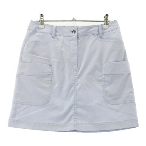 ADABAT アダバット スカート ブルー系 38 【中古】ゴルフウェア レディース