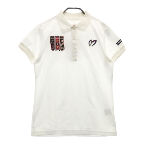 MASTER BUNNY EDITION マスターバニーエディション 半袖ポロシャツ ホワイト系 1 【中古】ゴルフウェア レディース