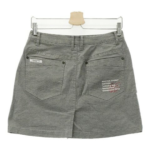 MASTER BUNNY EDITION マスターバニーエディション スカート 総柄 グレー系 2 【中古】ゴルフウェア レディース