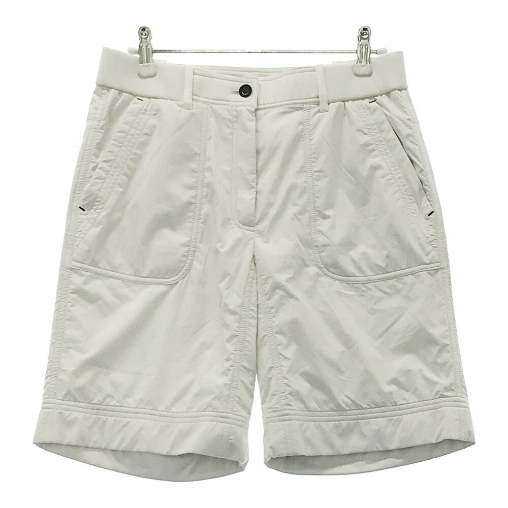 ADABAT アダバット 蓄熱 ショートパンツ ホワイト系 38 【中古】ゴルフウェア レディース