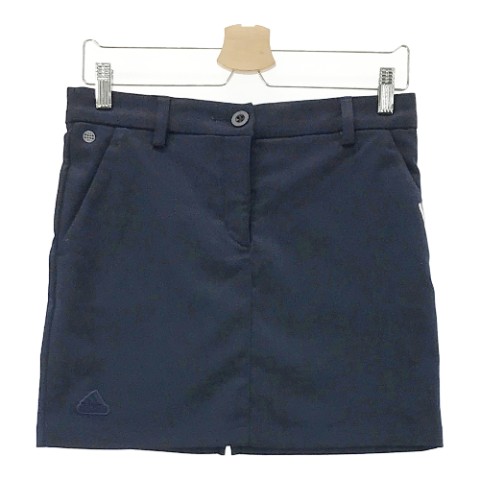 ADIDAS GOLF アディダスゴルフ 2022年モデル インナー付 ストレッチスカート ネイビー系 【中古】ゴル..
