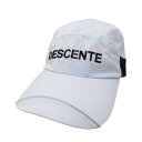 DESCENTE GOLF デサントゴルフ キャップ ブルー系 F 【中古】ゴルフウェア