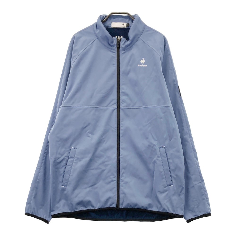 LECOQ GOLF ルコックゴルフ 2022年モデル ジップジャケット ブルー系 LL 【中古】ゴルフウェア メンズ