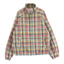 STANDARD CALIFORNIA スタンダード カリフォルニア SD Madras Check Harrington Jacket ハリントンジャケット ベージュ系 SMALL 【中古】メンズ