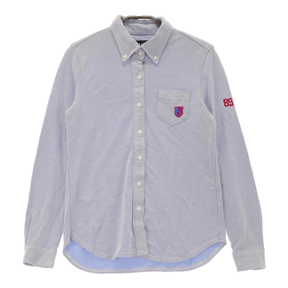 PEARLY GATES パーリーゲイツ 長袖シャツ ブルー系 0 【中古】ゴルフウェア メンズ
