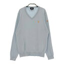 PEARLY GATES パーリーゲイツ ニットセーター ブルー系 4 【中古】ゴルフウェア メンズ