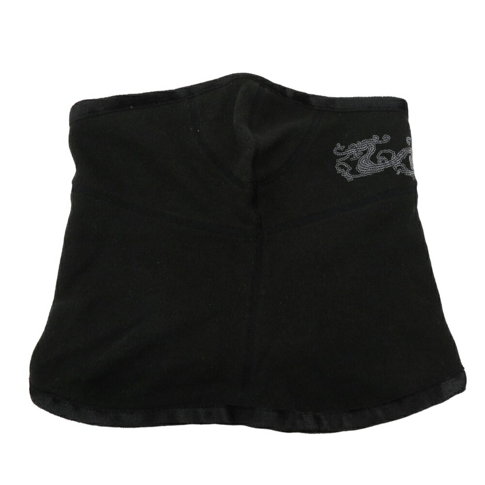 DANCE WITH DRAGON ダンスウィズドラゴン ネックウォーマー ドラゴン ブラック系 99(F) 【中古】ゴルフウェア