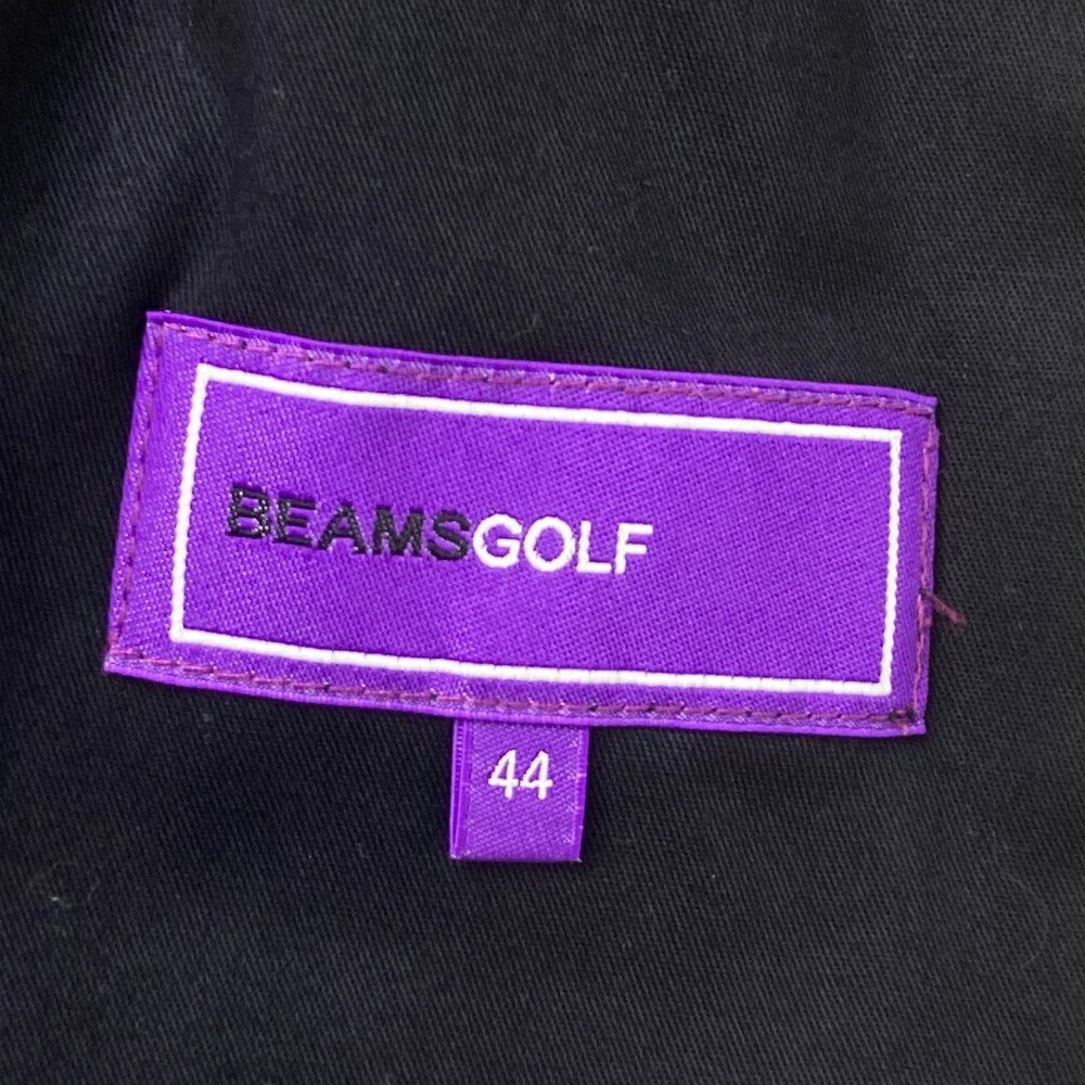 BEAMS GOLF ビームスゴルフ ロングパンツ ブラック系 44 【中古】ゴルフウェア メンズ 3