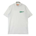 BEAMS GOLF ビームスゴルフ 半袖ハイネックインナーTシャツ ホワイト系 M 【中古】ゴルフウェア メンズ