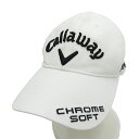 CALLAWAY キャロウェイ 2022年 キャップ ホワイト系 FR 【中古】ゴルフウェア