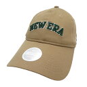 NEW ERA ニューエラ キャップ ブラウン系 【中古】ゴルフウェア