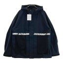 JACK BUNNY ジャックバニー 2022年モデル 裏メッシュ ジップジャケット ブラック系 5 【中古】ゴルフウェア メンズ