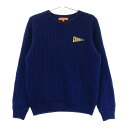 BEAMS GOLF ビームスゴルフ 裏地付 ニットセーター ネイビー系 L 【中古】ゴルフウェア メンズ