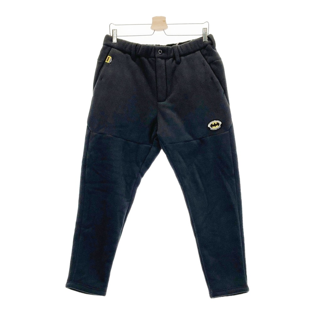 MASTER BUNNY EDITION マスターバニーエディション ×BATMAN バットマン 2020年モデル 裏ボア フリースパンツ グレー系 5 【中古】ゴルフウェア メンズ