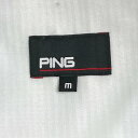 PING ピン ロングパンツ グレー系 M 【中古】ゴルフウェア メンズ 3