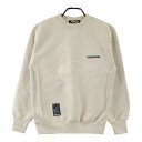 TANGRAM　タングラム LOGO SWEAT CREW スウェットトレーナー ベージュ系 XS 【中古】ゴルフウェア メンズ