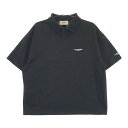 RENOMA GOLF レノマゴルフ 半袖ポロシャツ ブラック系 S 【中古】ゴルフウェア メンズ