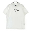 CALLAWAY キャロウェイ 241-0134419 ハイネック 半袖Tシャツ ホワイト系 M 【中古】ゴルフウェア メンズ