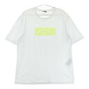 FENDI フェンディ 半袖Tシャツ ホワイト系 XL 【中古】メンズ