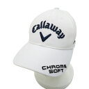 CALLAWAY キャロウェイ 2023年モデル キャップ ホワイト系 FR 【中古】ゴルフウェア