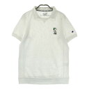 BEAMS GOLF ビームスゴルフ ×Champion 襟付き半袖Tシャツ スヌーピー刺繍 ホワイト系 MEDIUM ゴルフウェア メンズ