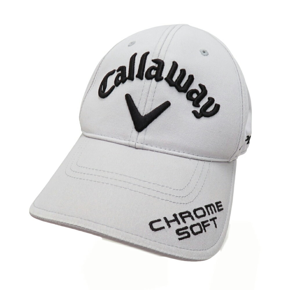 CALLAWAY キャロウェイ キャップ グレー系 FR 【中古】ゴルフウェア