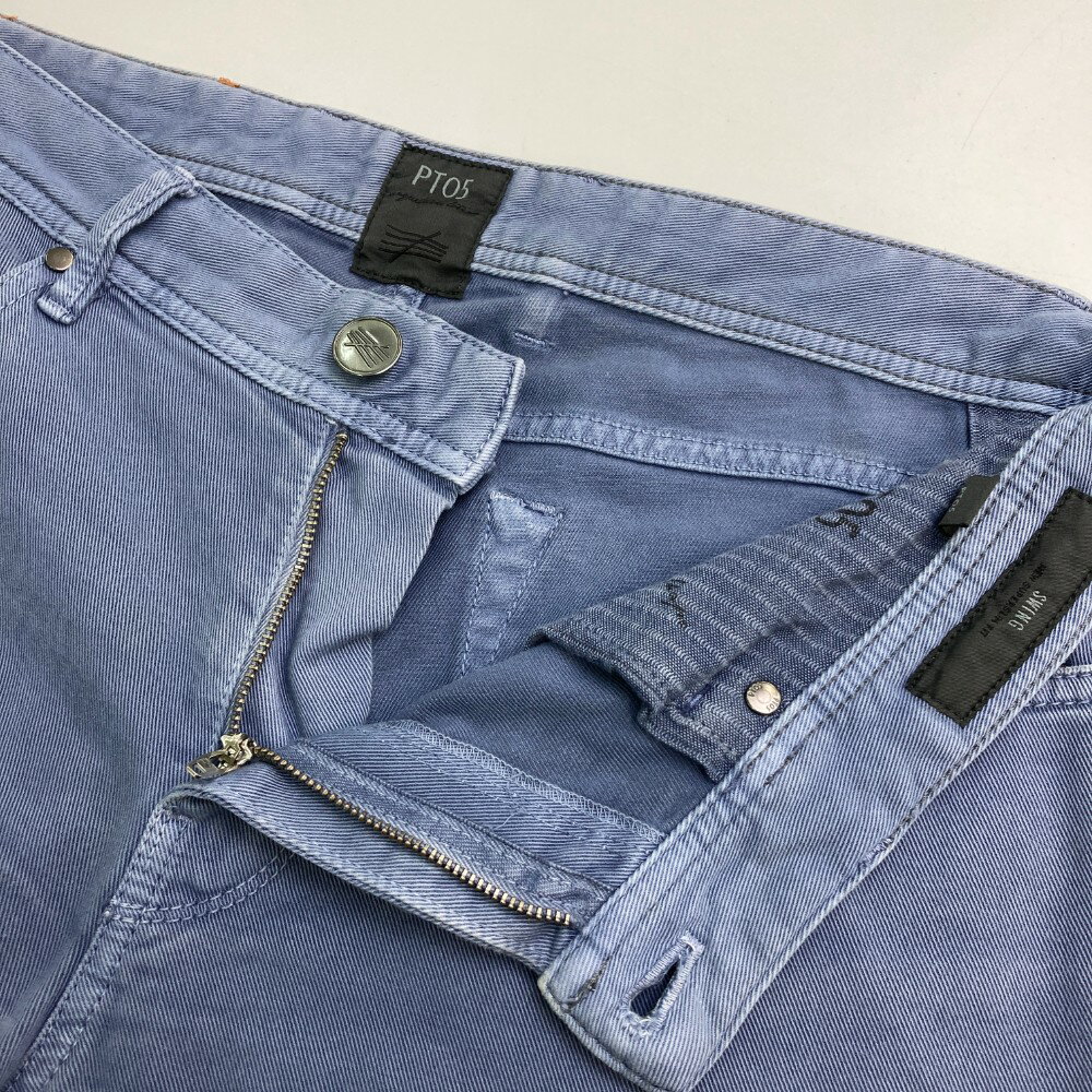 PT05 ピーティーゼロチンクエ パンツ SWING ブルー系 33 【中古】メンズ