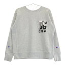 BEAMS GOLF ビームスゴルフ ×CHAMPION スウェット トレーナー グレー系 SMALL 【中古】ゴルフウェア メンズ