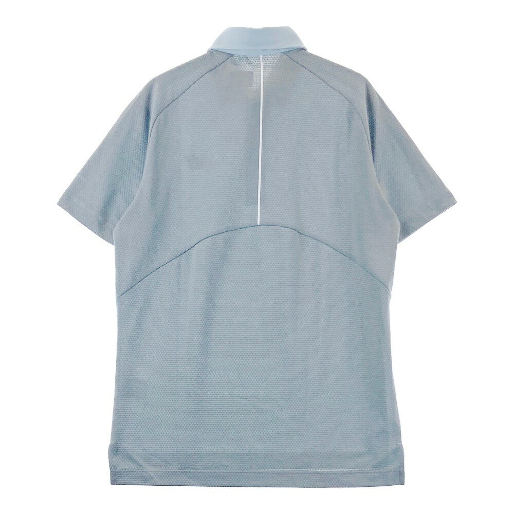 NEW BALANCE ニューバランス 2022年モデル 半袖ポロシャツ ブルー系 4 【中古】ゴルフウェア メンズ