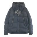 DESCENTE デサント ALLTERRAIN 水沢ダウンジャケット マウンテニア ネイビー系 L 【中古】メンズ