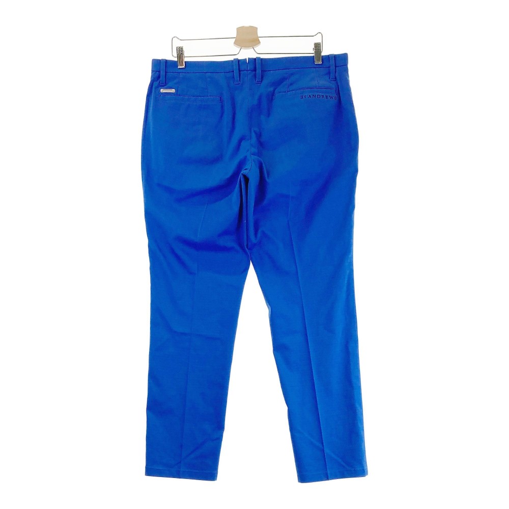 ST ANDREWS セントアンドリュース ストレッチパンツ ブルー系 3L 【中古】ゴルフウェア メンズ