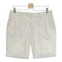 BEAMS GOLF ビームスゴルフ ハーフパンツ ホワイト系 L 【中古】ゴルフウェア メンズ