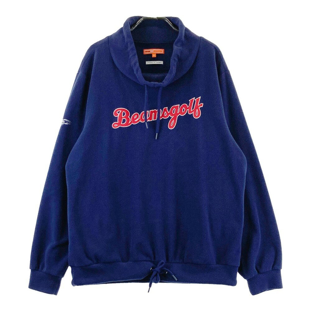 BEAMS GOLF ビームスゴルフ ハイネック フリーストレーナー ネイビー系 XL 【中古】ゴルフウェア メンズ
