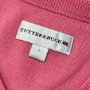 CUTTER&BUCK カッターアンドバック ニットベスト 総柄 ピンク系 L 【中古】ゴルフウェア メンズ 3