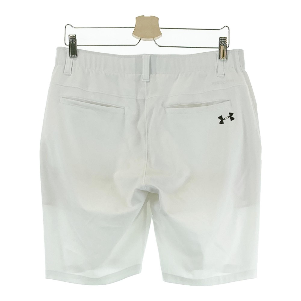 UNDER ARMOUR アンダーアーマー 1353525 ハーフパンツ ホワイト系 34 【中古】ゴルフウェア メンズ 2