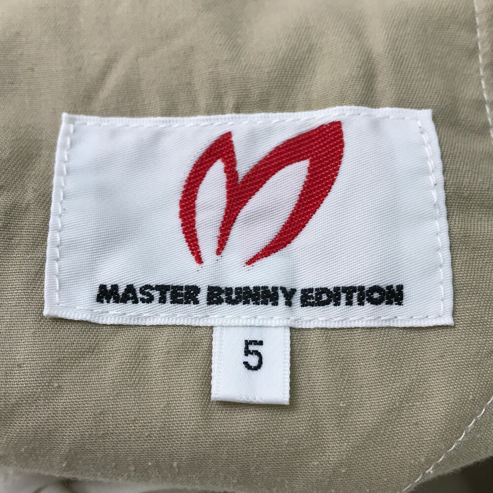 MASTER BUNNY EDITION マスターバニーエディション ハーフパンツ ホワイト系 5 【中古】ゴルフウェア メンズ 3