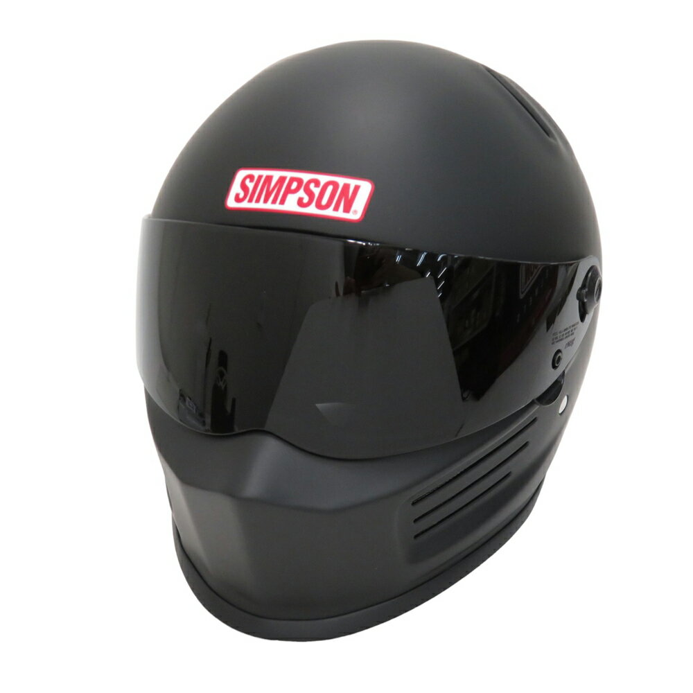 楽天中古ゴルフウェア通販STSTSIMPSON シンプソン ヘルメット BANDIT PRO マット ブラック系 61cm 【中古】バイクウェア メンズ