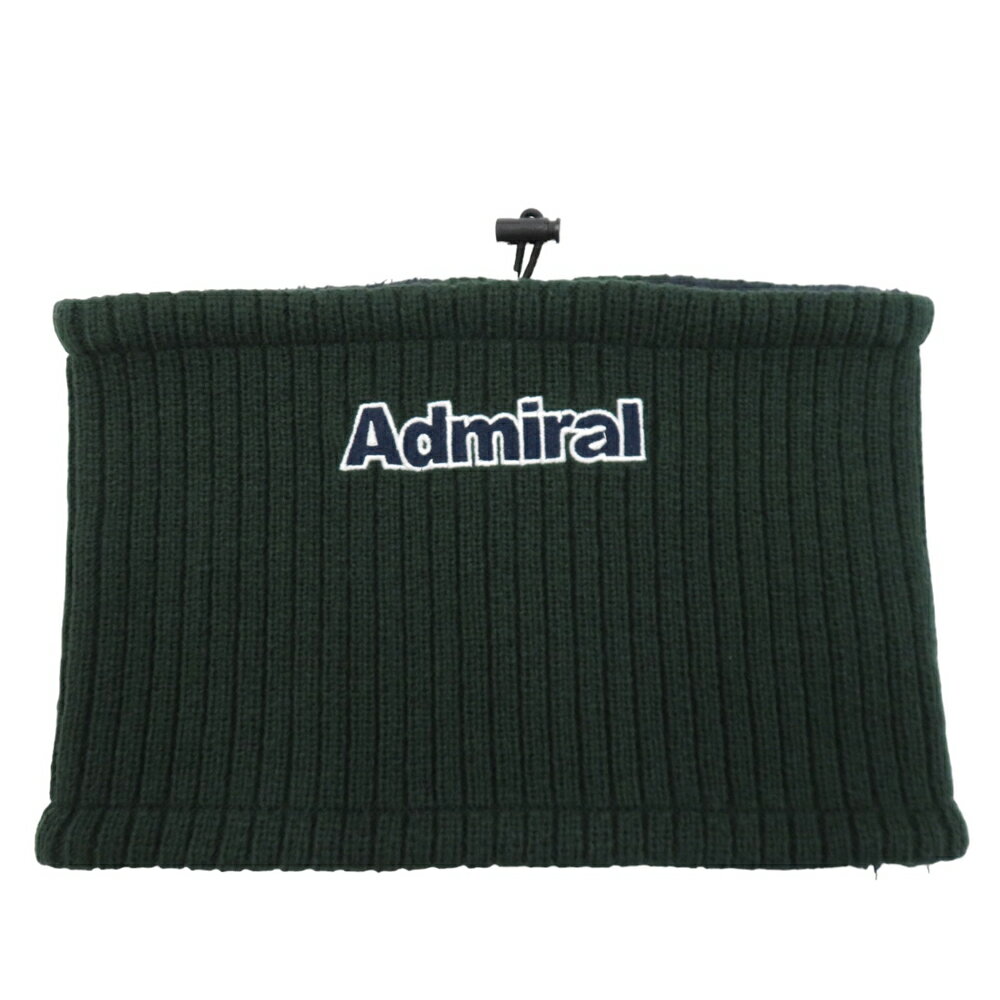 ADMIRAL アドミラル リバーシブル ネックウォーマー グリーン系 フリー 【中古】ゴルフウェア