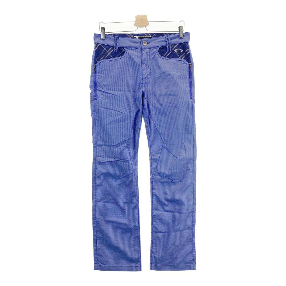 OAKLEY オークリー ロングパンツ ブルー系 32 【中古】ゴルフウェア メンズ