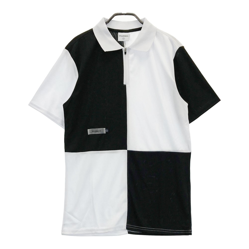 Students Golf　スチューデンツゴルフ 2023年モデル 半袖ポロシャツ ホワイト系 S ゴルフウェア メンズ