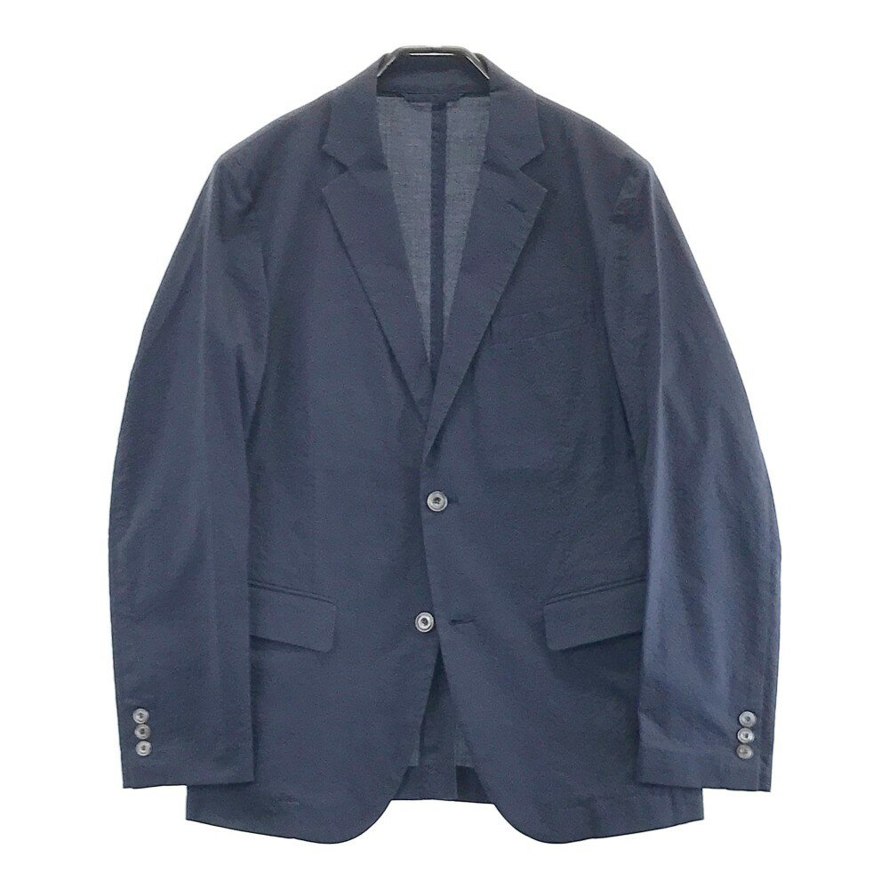 EPOCA UOMO エポカ ウォモ セットアップ スーツ ネイビー系 上48/下50 【中古】メンズ